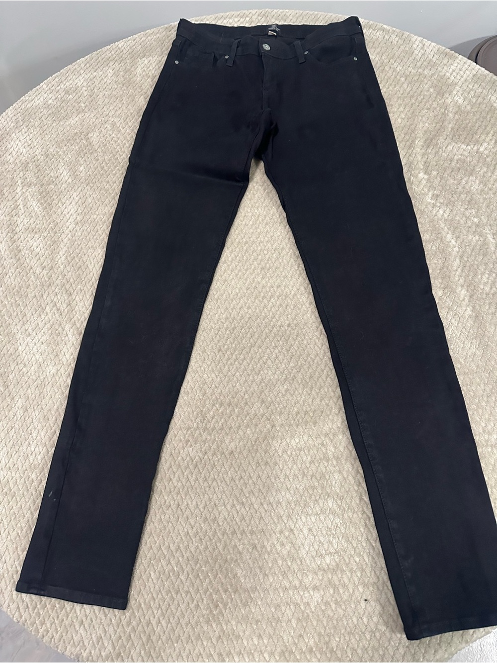 Just Black Slim Skinny Jeans in Black